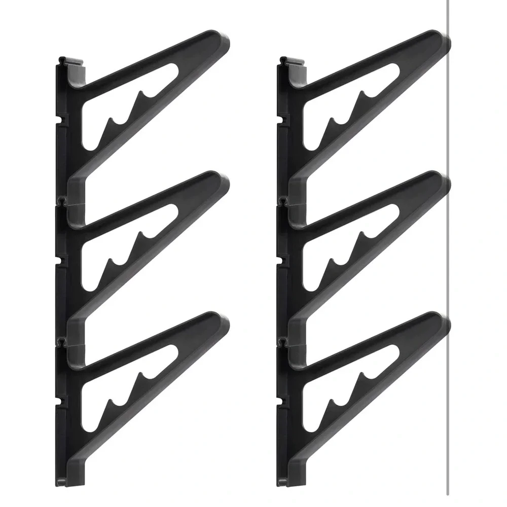 In Action Skateboard‎ Rack Wall Mount Storage Display Holds 3 Skateboards